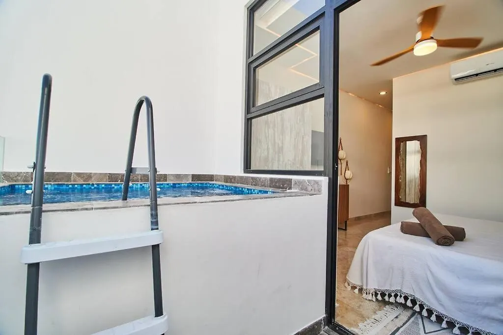 Ph Hamlet -Private Pool & Roof & Beach Club Access Tulum 0*,