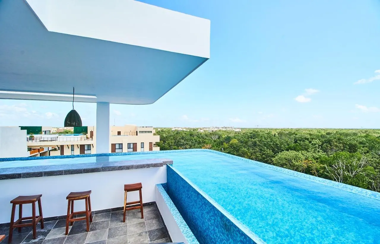 Ph Hamlet -Private Pool & Roof & Beach Club Access Tulum 0*,