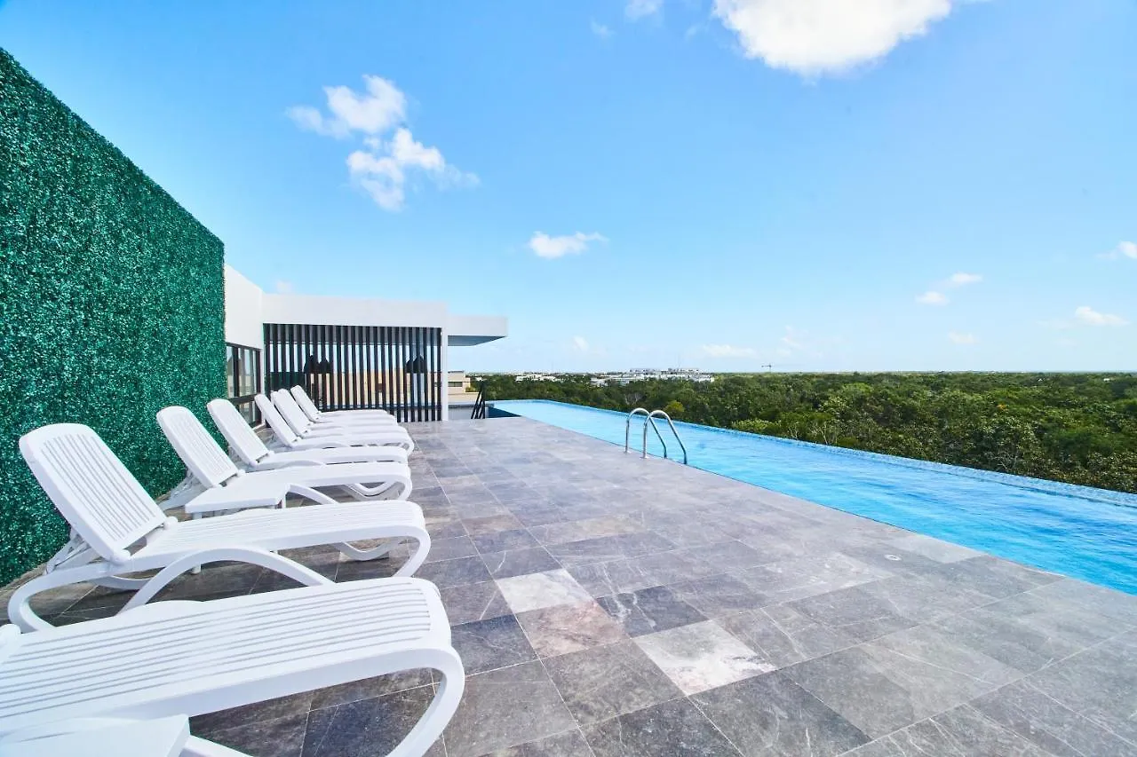 Ph Hamlet -Private Pool & Roof & Beach Club Access Tulum Meksyk