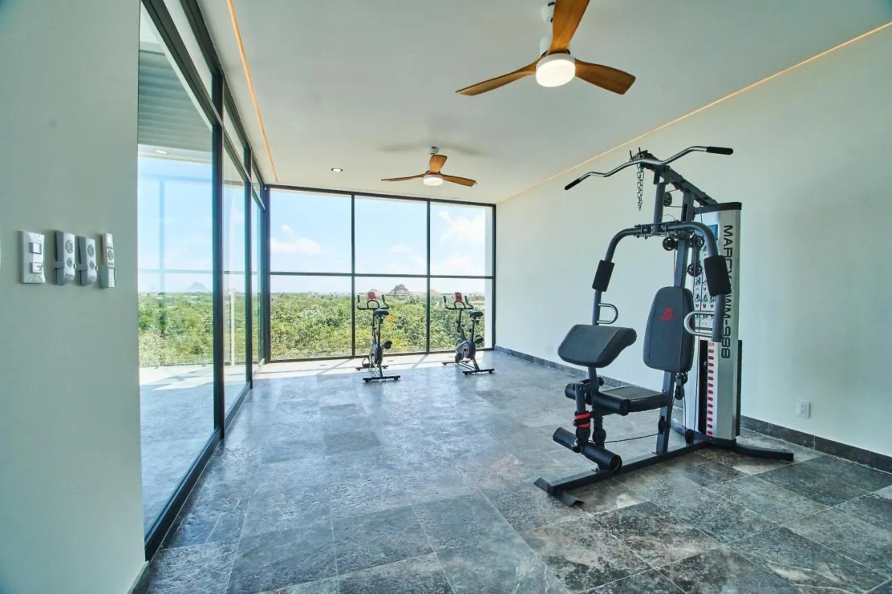 Apartament Ph Hamlet -Private Pool & Roof & Beach Club Access Tulum